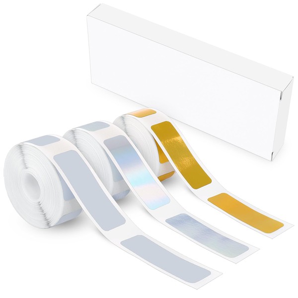 Zuozee D30 Label Tape, 3 Roll Label Maker Tape, 0.47"