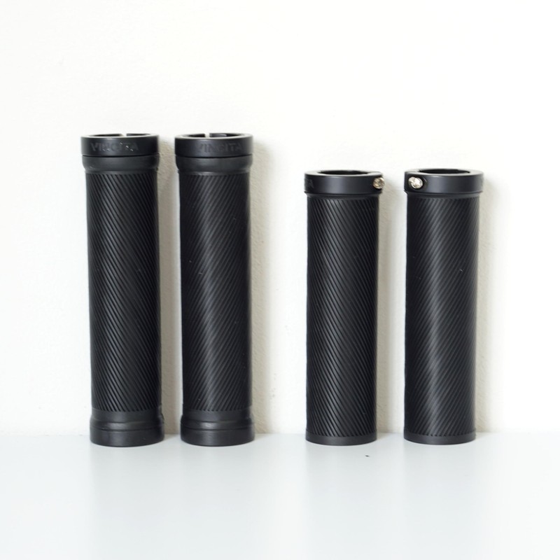 Vincita Lock-On Bike Handlebar Grips (Pair) - Compatible with Brompton