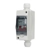 2P Miniature Circuit Breaker IP65 Waterproof Disconnect Switch for Solar