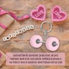UBUN2 Mini Barbell Keychain - Strong Not Skinny | Fitness