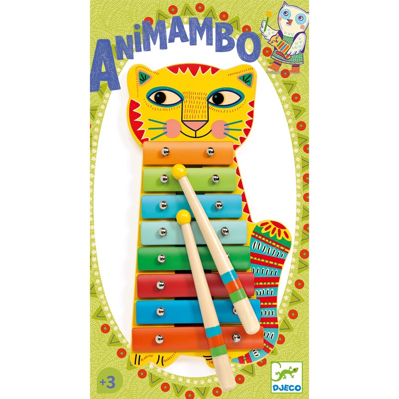 Djeco Animambo Metallophone Xylophone Musical Toy