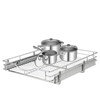DINDON Pull Out Cabinet Organizer (11"W x 18"D), Pull Out
