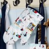 Cooksmart British Designed Oven Gloves | Modern Design Gauntlet Oven