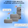 Inflatable Footrest Cushion for Travel, Gadgets Travel Footrest for Airplane,