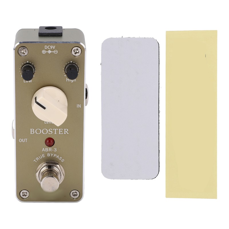 Distortion Effect Booster Monoblock Effect Pedal for Electric Guitar Audio