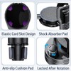 Upgrade Dual Cup Holder Expander, 2 in 1 Multifunction Cup