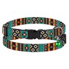 Cat Collar Breakaway 2PCS Adjustable Pattern Tribal Aztec Southwest Safety