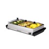 Elite Gourmet EWM-6171# Triple 3 x 2.5 Qt. Trays, Buffet