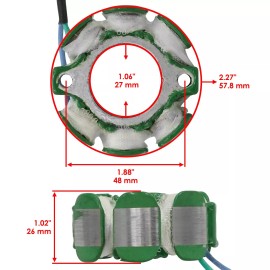 For Suzuki Stator for Suzuki RM125 1989 1990 1991 1992 1993 1994 1995