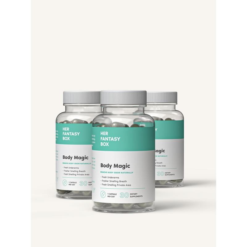 Body Magic Chlorophyll for Body Odor & Clear Skin -