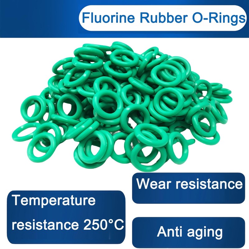 MACHSWON FKM Sealing Rings 14 mm Outer Diameter 9 mm