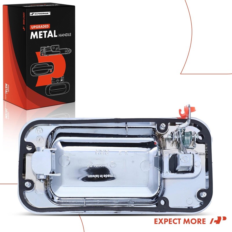 A-Premium Rear Right Passenger Side Upgraded Metal Exterior Door Handle