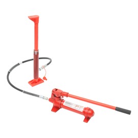 6 Ton 15 Pcs Porta Power Hydraulic Jack Auto Body Frame Repair Kit, Hydraulic Ram Kit with Storage Box, for Workshops, Garages, Repair Centers