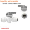 Qrity 1 x Valves Taps, 3/8 Inch Inline Tap/Shut-off Valve/Insulating