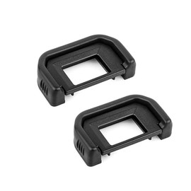 Eyepiece, CAM-ULATA Replacement Eyecup Eye Cup EF Viewfinder for Canon 650D 600D 550D 500D 450D 1100D 1000D 400D, Rebel XT XTi XS XSi T1i T2 T2i T3 T3i T4i T5i SL1 DSLR Cameras, 2 Pack