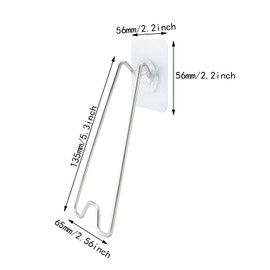 ITROLLE 4PSC Silver Adhesive Easel Back Metal Picture Frame Easel Back Stand Self Stick Easel Back Supportfor Picture Frame Adjustable Picture Frame Easel Stand Stainless Steel Picture Frame Stand