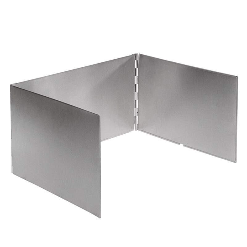 Outdoors Stove Windshield Camping Cooking Windscreen Folding Camping Cooker Stove