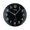 AMS Radio-Controlled Wall Clock, Wood, Multi-Colour, 34 x 34 x