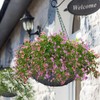 3PCS 14 Inch Round Hanging Basket Liners Fabric Hanging Plant