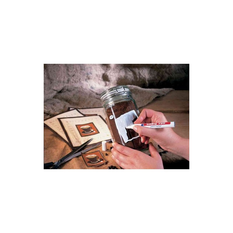 Edding 751 Paint Marker 1-2mm nib (Single Item) BLACK