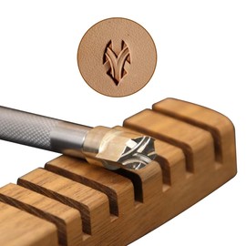 Leather Craft Stamping Tool，Stamps Stamping Carving Punches Tools with 304 Stainless Steel #XW3-1206