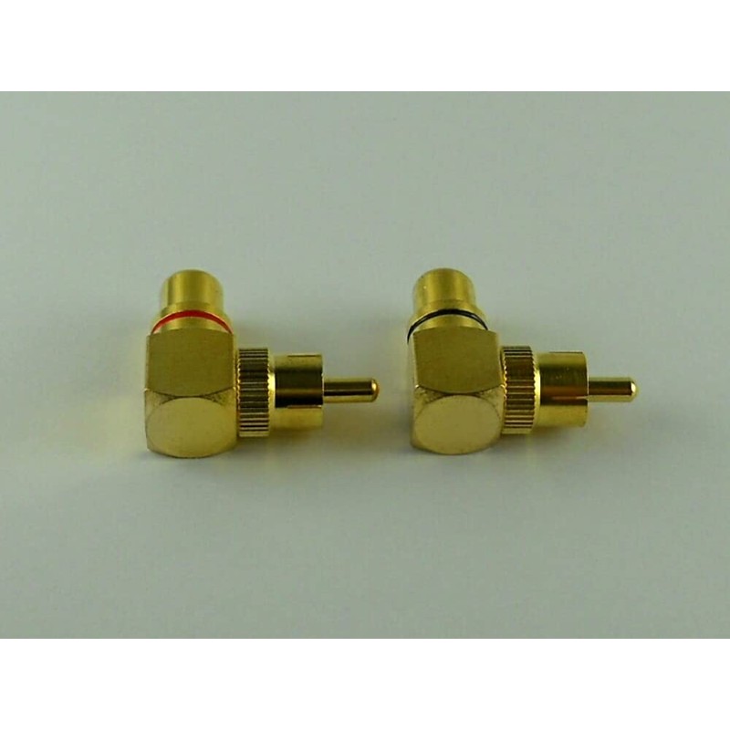 MG-M RCA Plug RCA Jack RCA Terminal Gold Plated Right