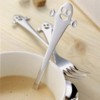Nagao Ciao Dessert Spoon Dessert Fork, Set of 2, Made
