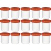 Frühes Forschen 15 ointment cans, high, 12 ml capacity with