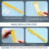 Yinkin 5 Pieces Razor Comb for Dogs Hair Grooming Trimmer
