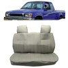Kojem Gray Bench Seat Covers Upholstery Compatible with Toyota Pick-up