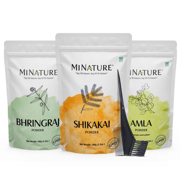 Mi Nature Hair Thickness Combo | 300g (100g x 3)