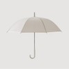 JAJU [JAJU] Opaque Color Long Umbrella_Beige