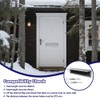 Telescopic Sleeved Letter Box, Premium Draught Proof Postal Letterbox, Aluminium