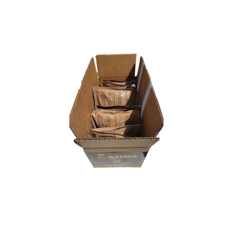 Z-Ration ALL MREs 12 pack MRE Fresh & Fast! (Filled