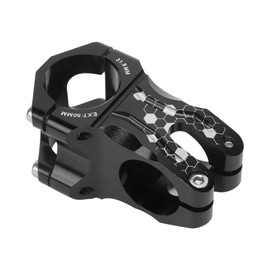 WAKE Mountain Bike Stem 31.8mm 50mm Bicycle Aluminum Short Handlebar Stem for Most BicycleBlack