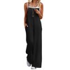 Ekouaer Womens Causal Sleeveless Jumpsuits Summer Boho Wide Leg Floral
