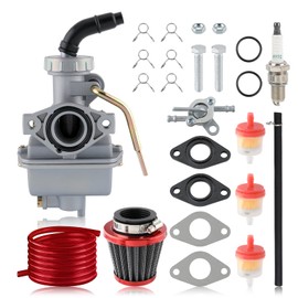 MOTOALL PZ20 Carburetor for 50cc 70cc 90cc 110cc 125cc TaoTao Kazuma Baja Coolster NST Chinese ATV 4 Wheeler Go Kart with 4 stroke engine for Honda XR70R XL75 CRF80F XR80