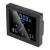 Shanrya Reloj termómetro, Reloj de Ducha, Resistente al Agua, Pantalla