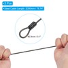 PATIKIL Security Steel Cable with 3 Digit Combination Lock, 2