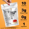 It's Just - Agar Agar Powder 6oz, Vegan Gelatin Substitute,