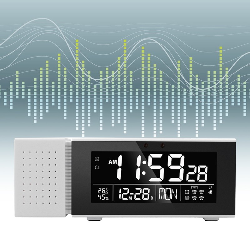 TSP30 Night Light Digital Clock Alarm with FM Radio Temperature