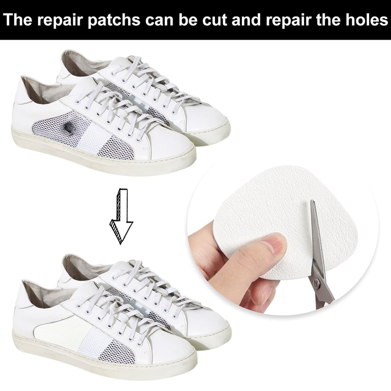 Shoe Heel Repair, 4 Pairs Self-Adhesive Inside Shoe Patches Kit