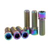 Wanyifa M8 x 25mm Titanium Ti Bolt with Washer for