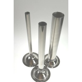 Smokehouse Chef (3) Stainless Steel Sausage stuffer tubes for Weston meat grinder    Size #22