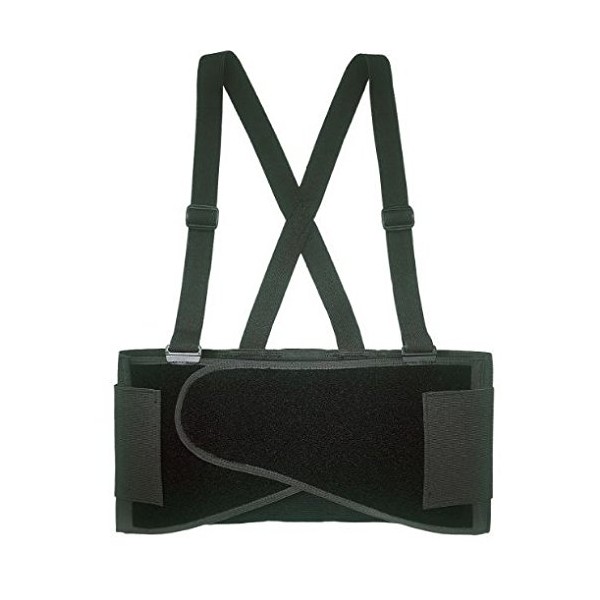Quality Chemical Back Support Belt with suspenders-X-Large