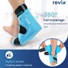 REVIX Large Ankle Ice Pack for Foot Discomfort, Reusable Gel