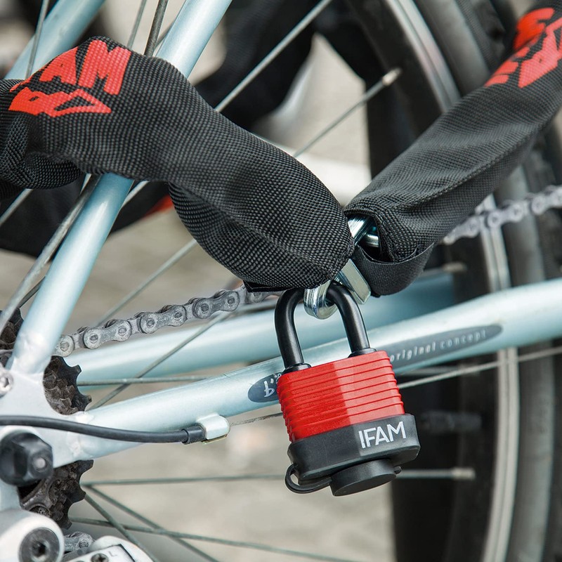 Ifam 044501B WP45 Weatherproof padlock, navy