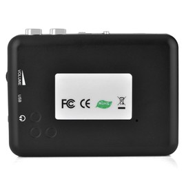 Cassette Converter, Tape to MP3 Music Player, Portable Plug and Play, Easy to Use for Music Player