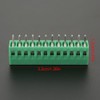 Universal Screw Terminal 10pcs/Set of 12 Pins PCB Green Pitch