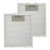 JAMHER 2 Pack W10915369 Range Hood Filter Replacement 5 Layer